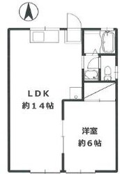 明和荘の物件間取画像